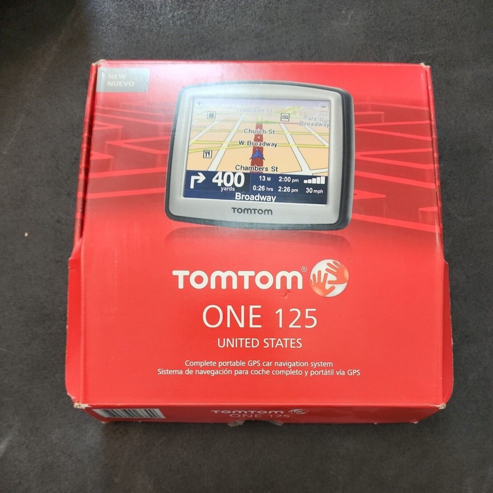 TomTom ONE 125 - Customized Maps Automotive Mountable